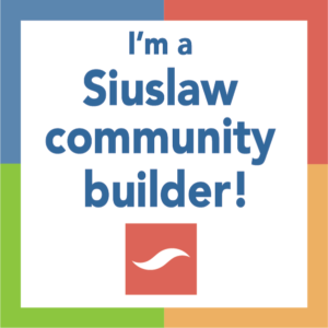 I'm a community builder graphic