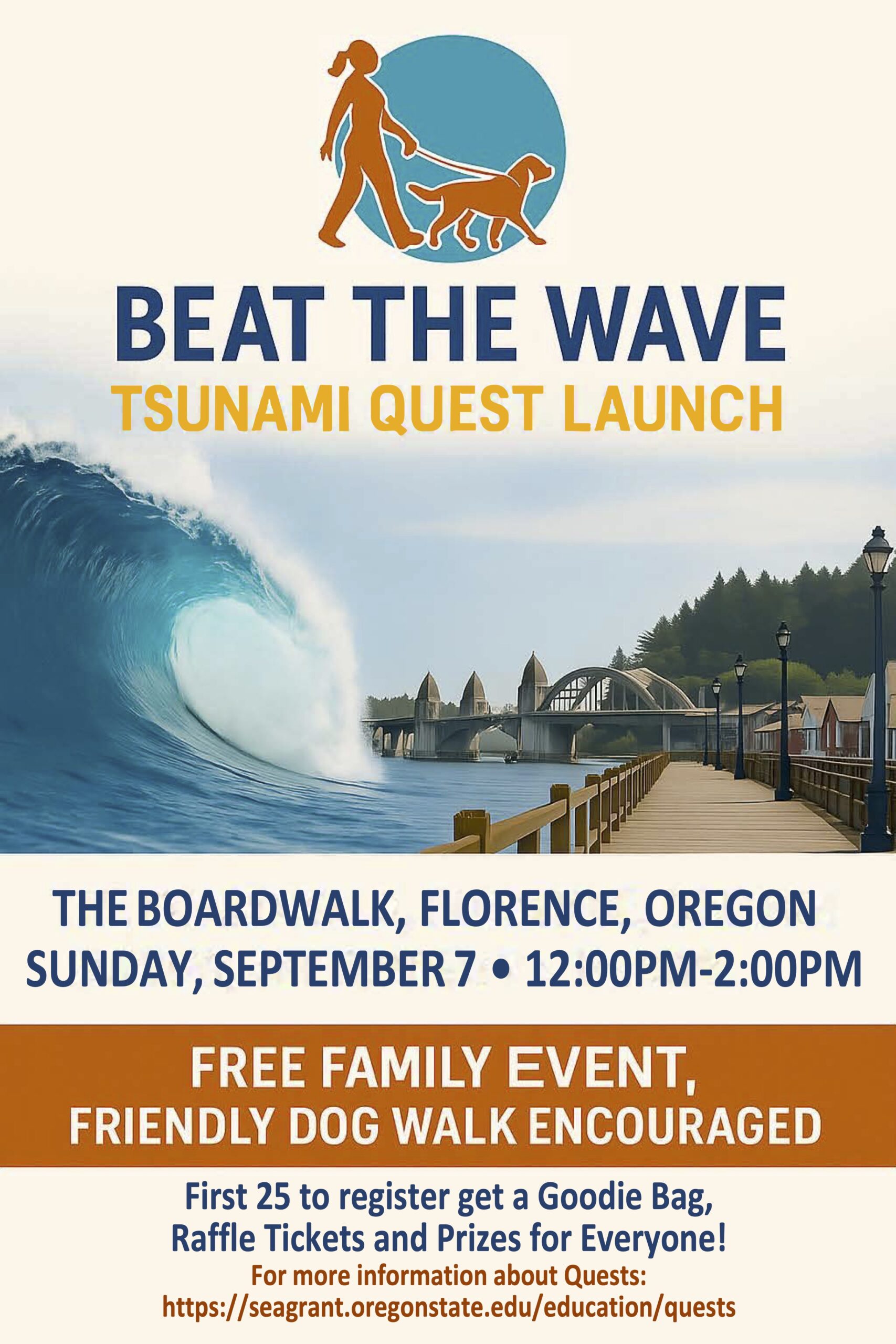 Beat the Wave Florence Tsunami Evacuation Quest