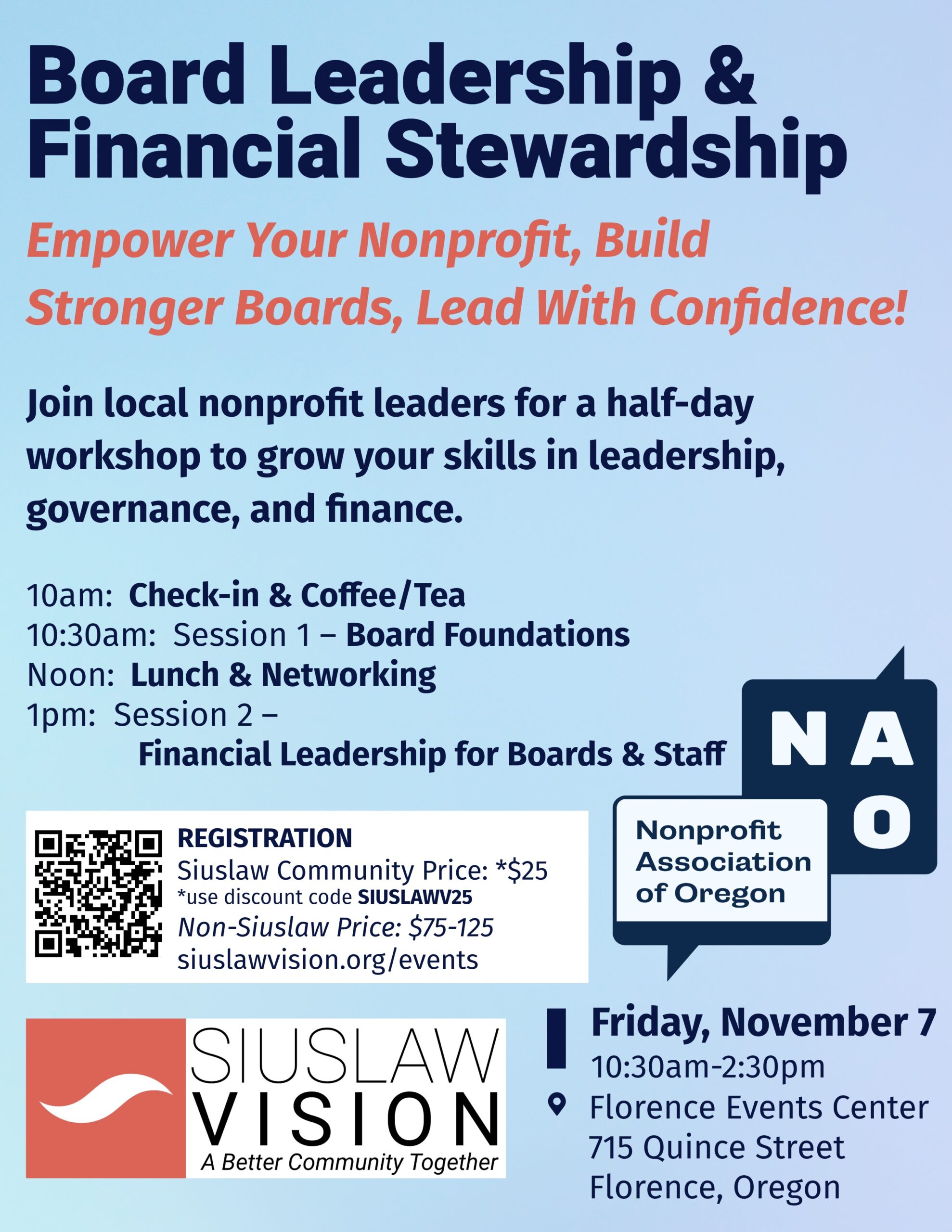 Board Leadership & Financial Stewardship