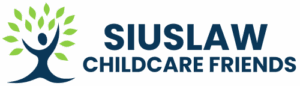Siuslaw Childcare Friends logo – tree