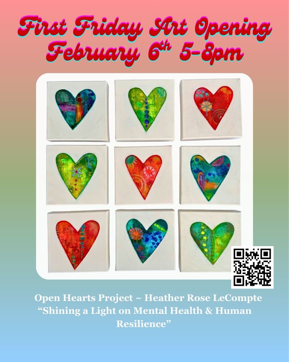 First Friday Art Opening at Serene Abundance Studio