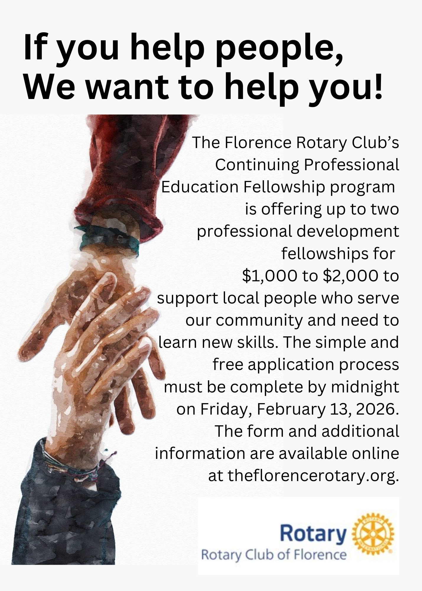 Professional Development Scholarships Available to Local Teachers, Health and Nonprofit Professionals