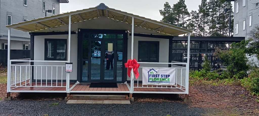 First Step's folding house
