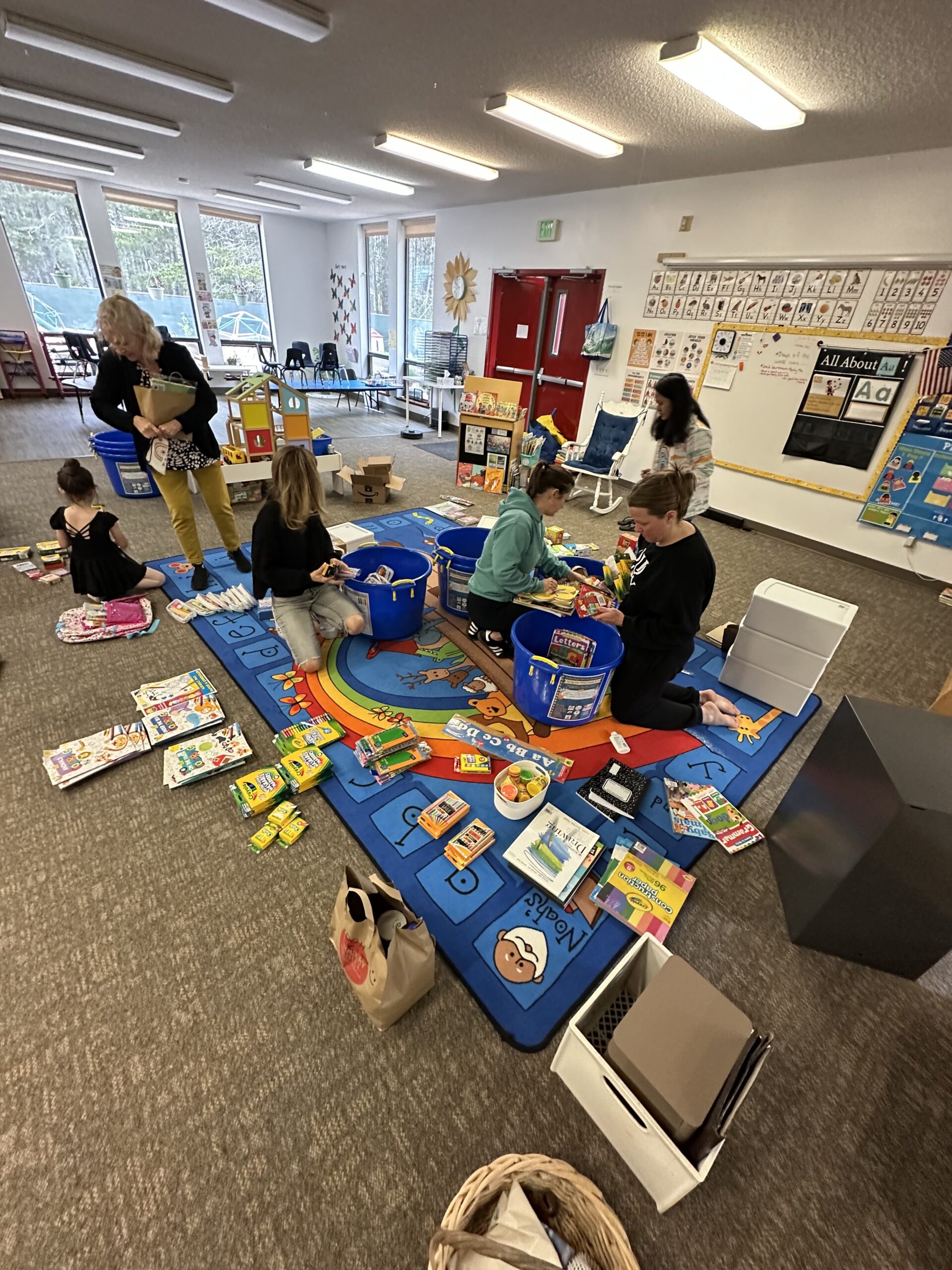 Community shows support for early learning through “Spring into Action” Supply Drive