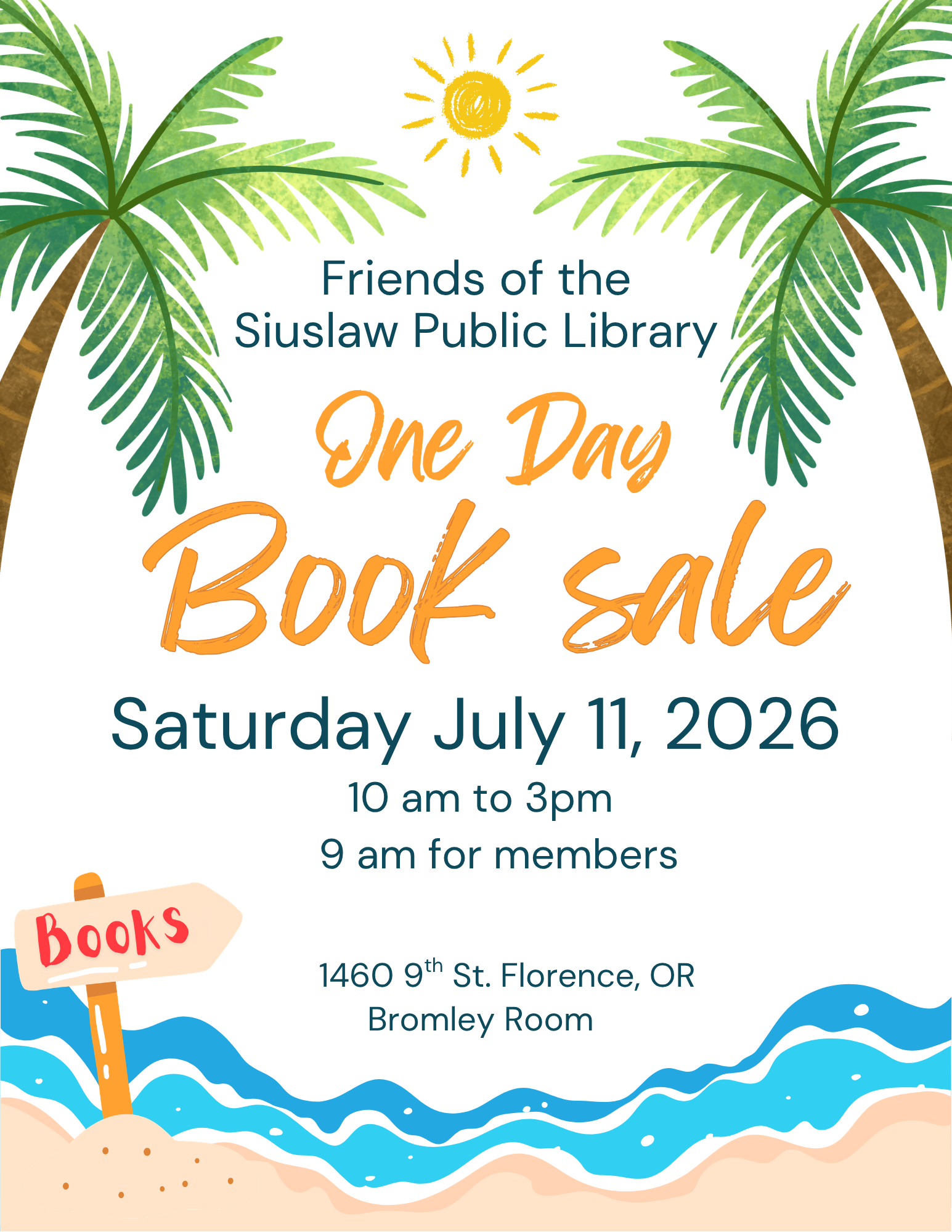 SAVE THE DATE! Saturday, July 11th 10 am to 3 pm