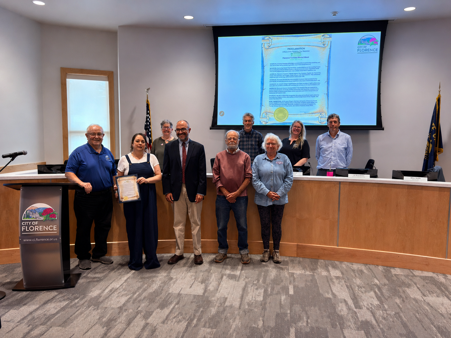Florence Farmers Market Week Celebration Brings Local Food, Activities and Expanded Food Access to the Boardwalk