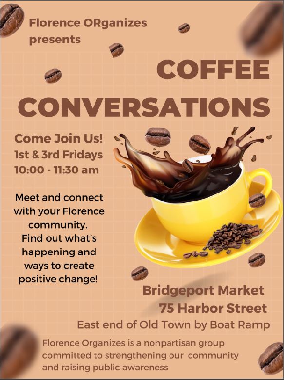 Coffee Conversations at Bridgeport Market