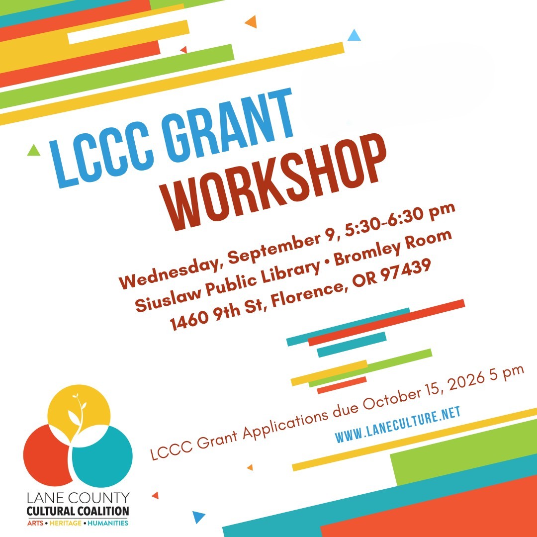 Free Grant Workshop – Lane County Cultural Coalition