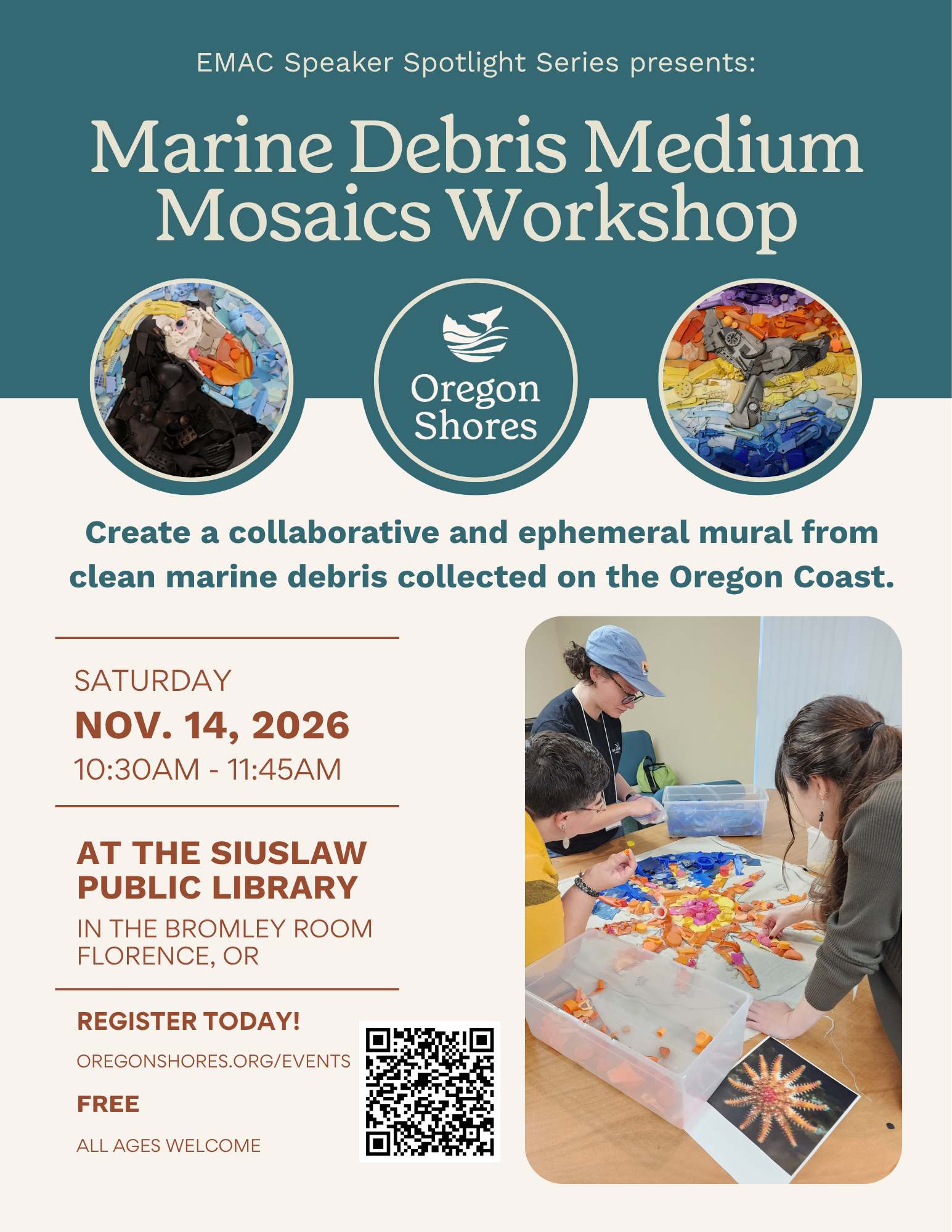 FINAL EMAC SPEAKER SPOTLIGHT SERIES FEATURES OREGON SHORES